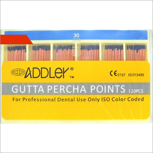 Size 30 2 Percent Addler Gutta Percha Points