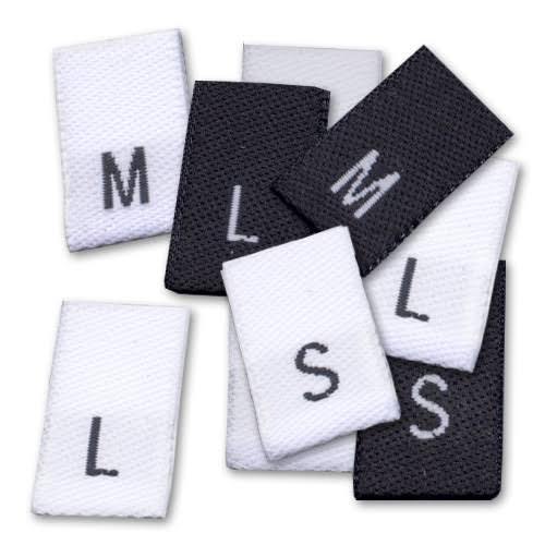 Woven Size Labels