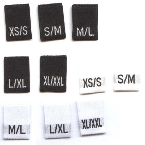 Satin Size Labels