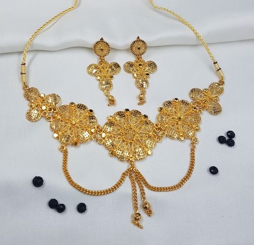 Designer Gold Necklace Gender: Women