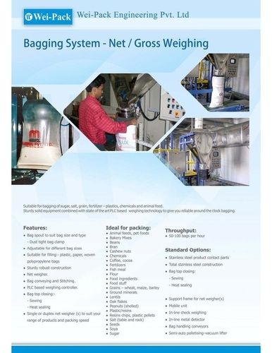 25-50 Kg Small Bag Filling System Application: Chemical