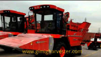 4 rows maize harvester