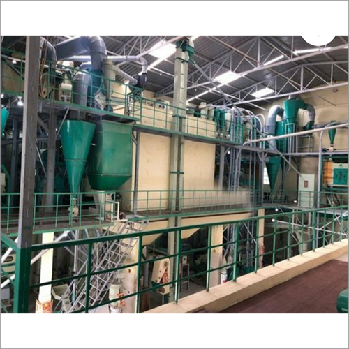 Semi-Automatic Wheat Processing Plant