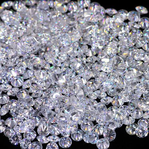 White Moissanite Diamond