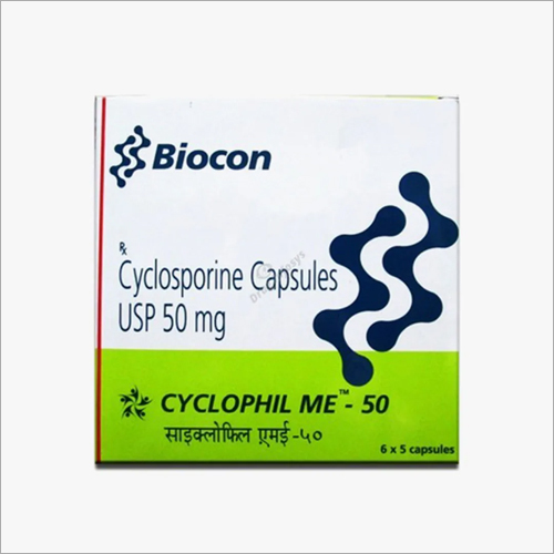 Cyclosporine Capsules 50 Mg
