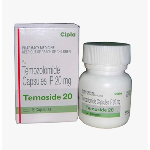 Temozolomide Capsules 20 mg By WHITE LOTUS HEALTHCARE