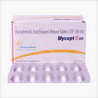 Mycophenolic Acid Delayed Release Tablets 360 mg