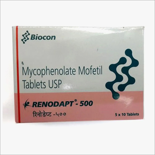 Mycophenolate Mofetil Tablets 500 Mg Recommended For: Organ Transplant Patient.