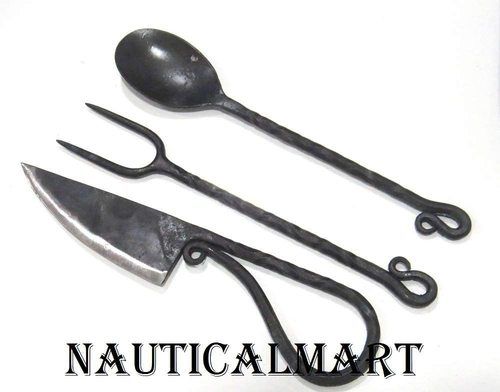 Metal Nauticalmart Table Cutlery Set For Medieval Feasts