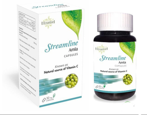 Streamline Amla Capsule Age Group: For Adults