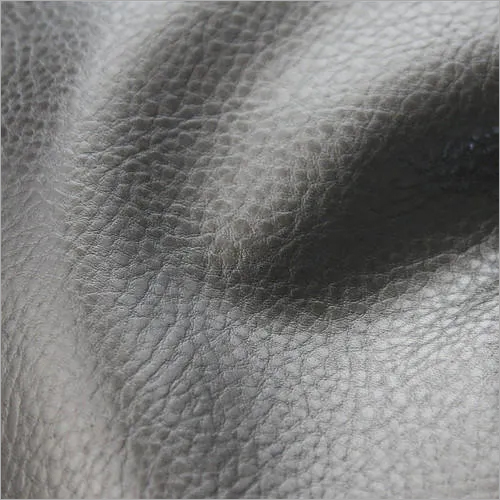 Black Automotive Artificial Leather Fabric