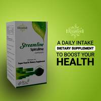 Streamline Spirulina Capsules Age Group: For Adults