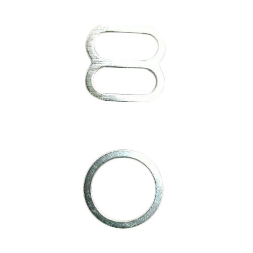 Silver 10Mm Bra Ring Adjuster