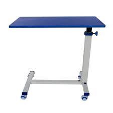 Cardiac Overbed Table With Tilting