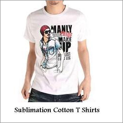 Sublimation Cotton T Shirts By KONCEPT IMAGING INDIA