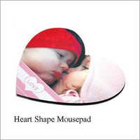 Sublimation Heart Shape Mouse Pads