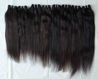 Black Cuticle Aligned Silk Straight Hair