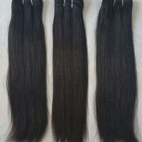 Black Cuticle Aligned Silk Straight Hair