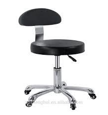 Hydraulic Stool With Back Rest