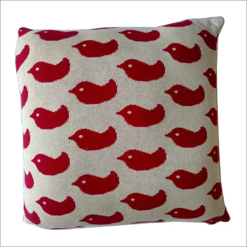 Decorative Knitted Cushion Cover