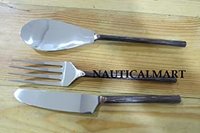 Silver Stainless Cutlery, Flatware, Kitchenware Set For Restaurant, Hotel