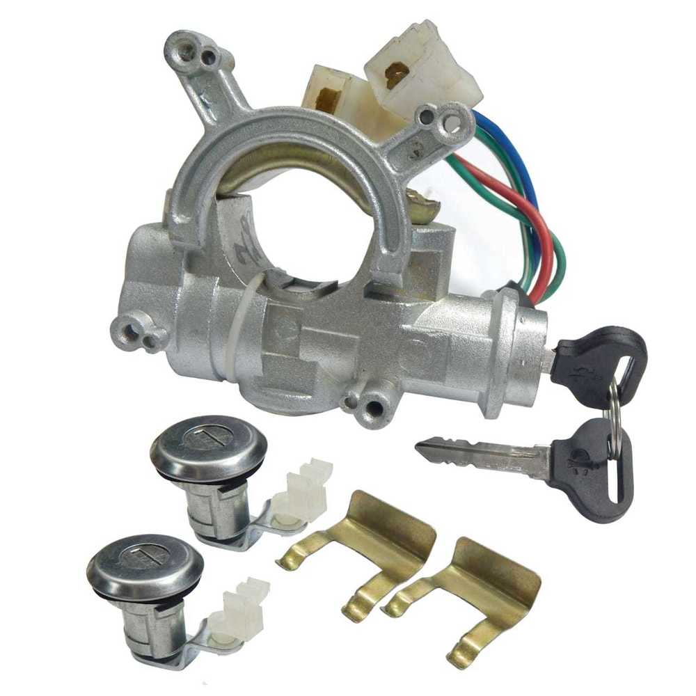 LOCK SET KIT 3 IN 1 STEERING LOCK (2 DOOR, 1 IGNITION) MAHINDRA BOLERO SLE (cinewjan)