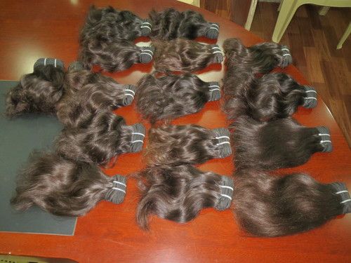 INDIAN REMY HAIR GRADE 9A 10A RAW NATURAL VIRGIN HUMAN HAIR EXTENSION