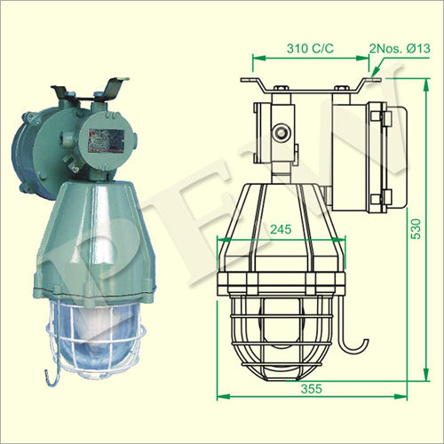 150w Mh Lamp Integral Luminaires