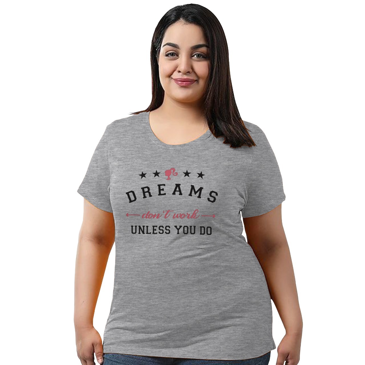 V Neck Ladies T Shirts