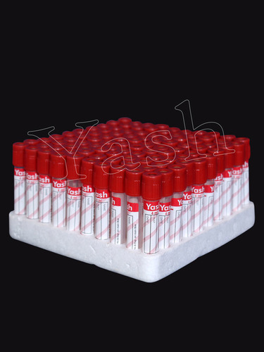 Yash Plain Blood Collection Tube