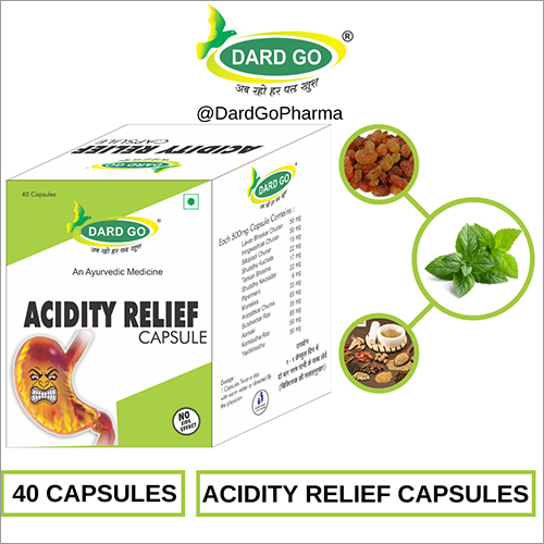 Dard Go Ayurvedic Acidity Relief Capsules