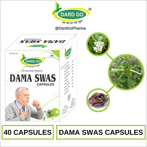Dard Go Ayurvedic Dama Swas Capsules