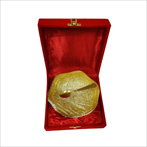Gold Plated Brass Bowl