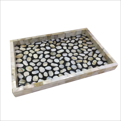 Mop Tray With Stone Work