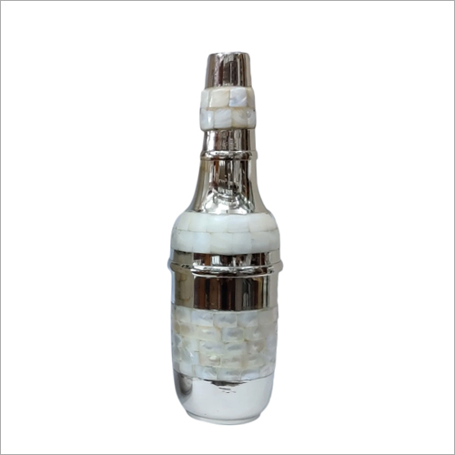 White Metal Fancy Bottle