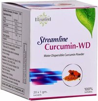 Streamline Natural Water Soluble Curcumin Powder 20x1 Gm Sachets Age Group: Suitable For All