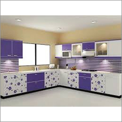 L Shape Modular Kitchen Services