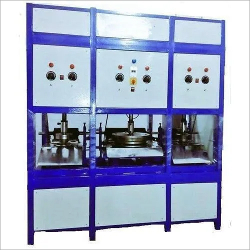 Automatic Triple Die Plate Making Machine