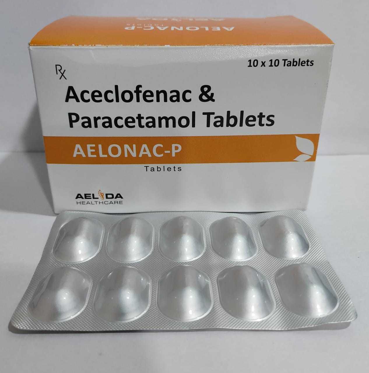 Aceclofenac paracetamol
