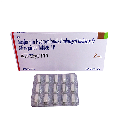 Metformin And Glimepiride Tablets 2 MG