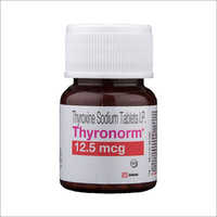 Thyroxine Sodium Tablet 12.5 Mcg