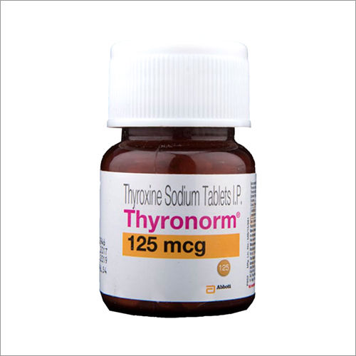 Thyroxine Sodium Tablet 125 Mcg Specific Drug