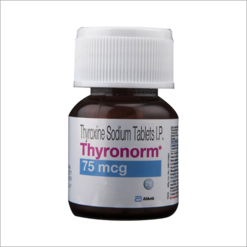 Thyroxine Sodium Tablet 75 Mcg Specific Drug