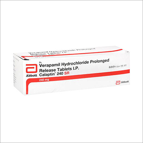 Verapamil Hydrochloride Prolonged Release Tablet 240 Mg Purity: 100 %