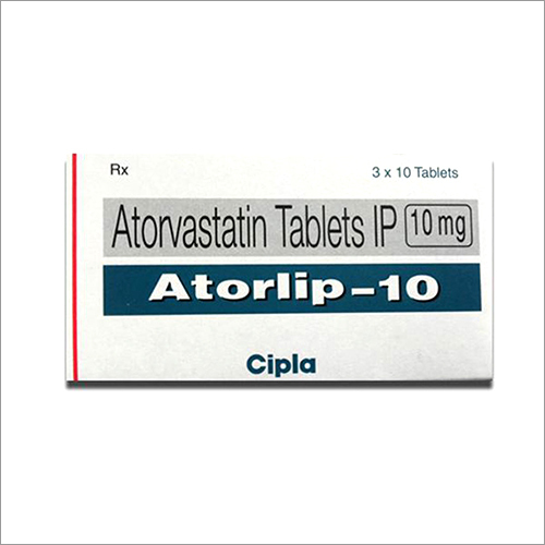 10 mg Atorvastatin Tablets IP