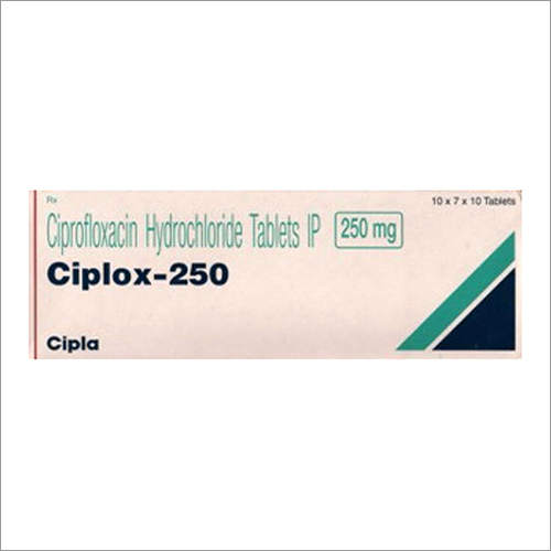 Ciprofloxacin Hydrochloride Tablets IP 250 mg