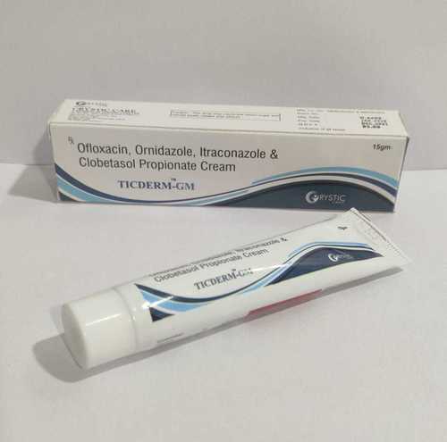 Ofloxacin+Ornidazole+Itraconazole+Clobetasol Cream