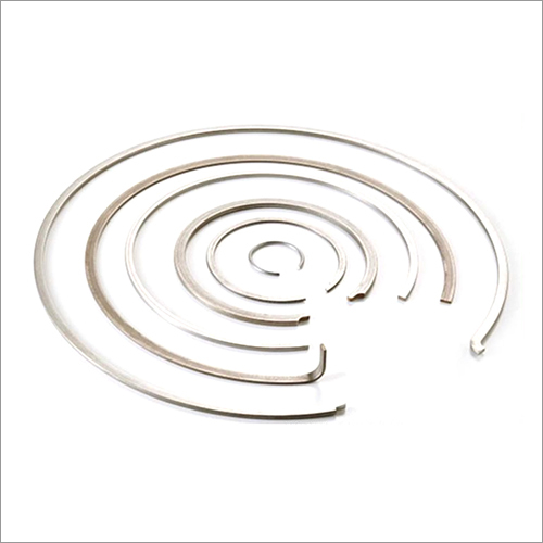 SS Plain Wire Ring - Mild Steel Material, All Sizes Available - Durable Silver Finish