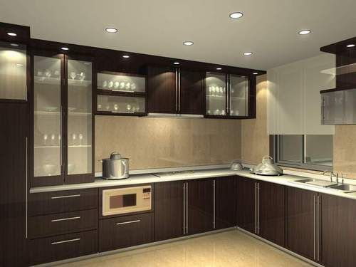 LShaped Modular Kitchen Interior Designs  Decorpot