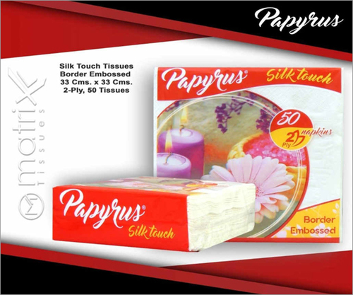Silk Touch Border Embossed Tissues